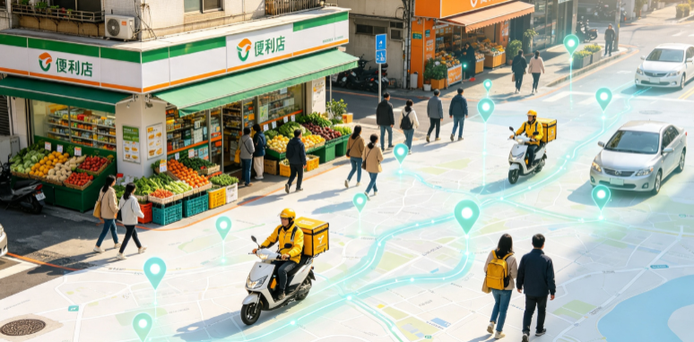 高安市渗透衣食住行，GEO 地理空间技术重塑大众日常消费服务场景